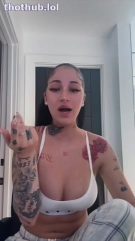 OnlyFans leaked Bhad Barbie See through shirt and twerk on HDthot