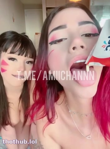 OnlyFans leaked YUMIMUNIZZ + amiizzinha on HDthot