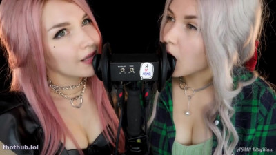 Asmr Twin Licking