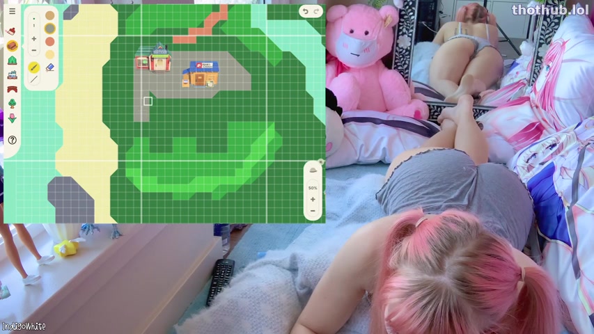 OnlyFans leaked Indigo White playing Animal Crossing on HDthot