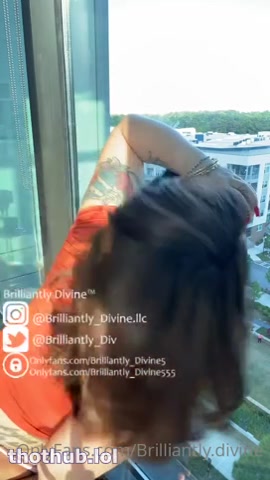 Brilliantly Divine OnlyFans leaked Brilliantly Divine: Sloppy Window Cleaning on HDthot