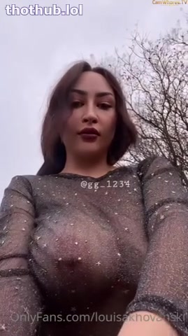 OnlyFans leaked Natural treasure Louisa Khovanski 19 on HDthot