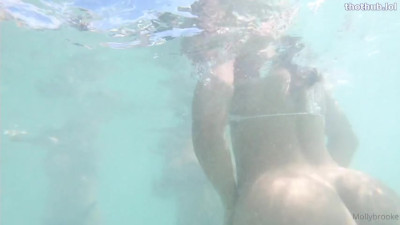 Molly Brooke: Underwater Flashing