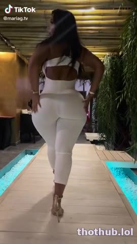 OnlyFans leaked Maria gjieli fat ass walking on HDthot