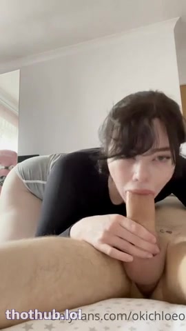 OnlyFans leaked Okichloeo sucking cock on HDthot