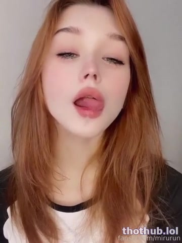 OnlyFans leaked miru tongue play on HDthot