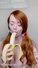 WeeJulieTots: Banana Tease