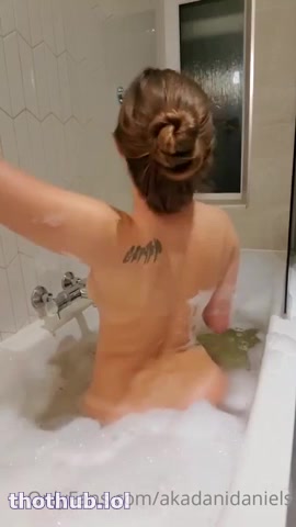 OnlyFans leaked Dani Daniels Bath Time on HDthot