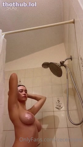 OnlyFans leaked CeceRose solo shower on HDthot