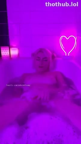 OnlyFans leaked Adorableamy finger bath on HDthot