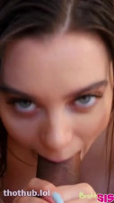 Lana rhoades blowjob close up