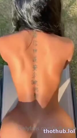 OnlyFans leaked aidraxox outdoor fuck on HDthot