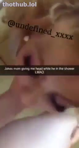 OnlyFans leaked Getting head from Jakes mom on HDthot