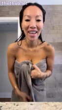 Asa akira shower masturbation