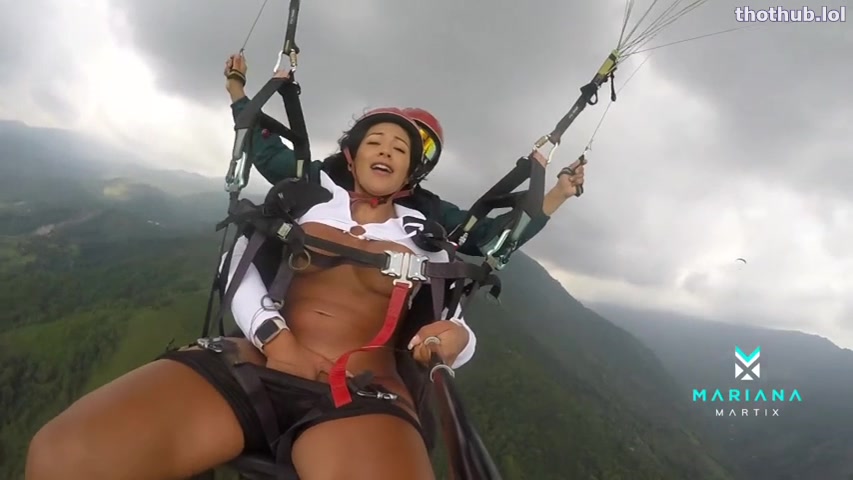 OnlyFans leaked Mariana Martix - Squirting While Paragliding on HDthot