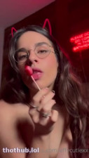 Effycutiexx  suck lolipop