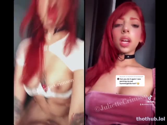 OnlyFans leaked Juliette Crimson fucking on HDthot