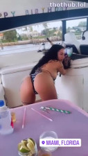 Bhad Bhabie Boat Twerking