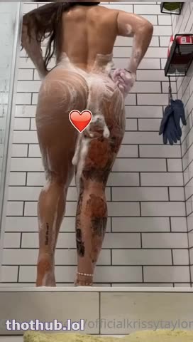 OnlyFans leaked Krissy Taylor shower OF on HDthot