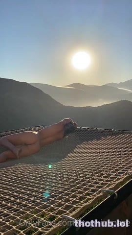 OnlyFans leaked StephInSpace Morning Outdoor on HDthot