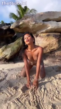 Tita Sahara Tease Beach