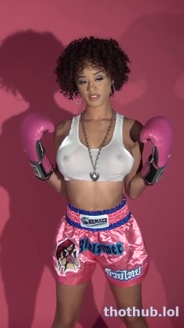 OnlyFans leaked Stormi Maya - Boxing Photoshoot (BTS) on HDthot