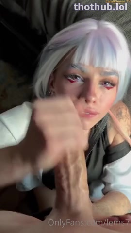 OnlyFans leaked lems7 lucy-cyberpunk-cosplay-blowjob on HDthot