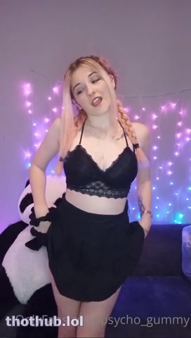 OnlyFans leaked Psycho_gummy strip on HDthot