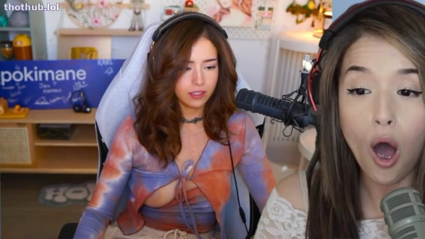 Pokimane OnlyFans leaked POKIMANE SHOWS HER TITS ON TWITCH LIVE STREAM (FULL CLIP) on HDthot