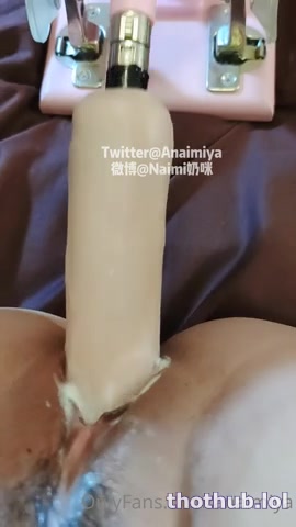 OnlyFans leaked Anaimiya dildo machine on HDthot