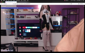 Grimoire Bending Over Showing Ass & Heels