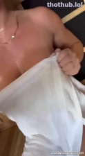 Mandy Rose - sweaty in towel (1)