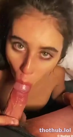 Violet Summers OnlyFans leaked blowjob under the table on HDthot