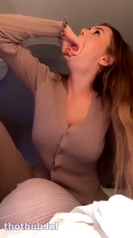 OnlyFans leaked Ashley Trevort Tests Gag Reflex on HDthot