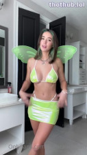 Natalie Roush Halloween Try On