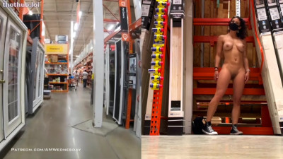 AMWednesday - Left Alone Naked In Home Depot