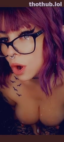 OnlyFans leaked ExoticPurpleGoth tits on HDthot