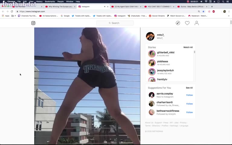 Jessy Taylor OnlyFans leaked Jessy Taylor Twerking On Balcony on HDthot