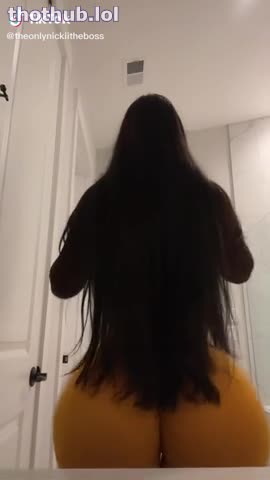 OnlyFans leaked Nickiitheboss twerking on HDthot