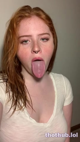 OnlyFans leaked Gingered Long Tongue on HDthot