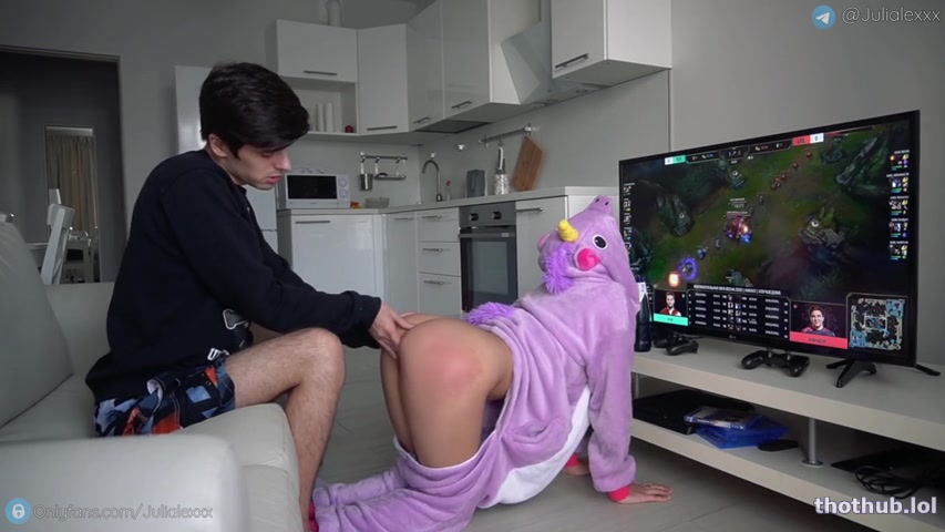 JuliAleXXX OnlyFans leaked JuliAleXXX - Cum in the Unicorn in the Final LCL-LOL on HDthot