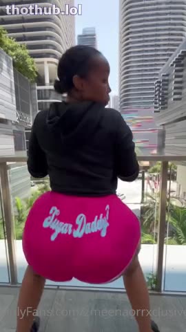 OnlyFans leaked ZMEENAORRXCLUSIVE BIG ASS TWERK on HDthot