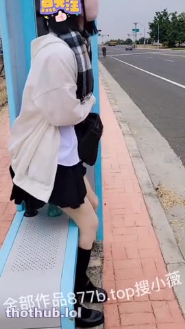 OnlyFans leaked Surprise asian schoolgirl public on HDthot