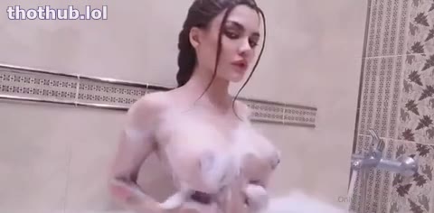 OnlyFans leaked Kalinkafox soapy tits on HDthot