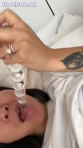 OnlyFans leaked Asa Akira Glass Dildo Masturbation on HDthot