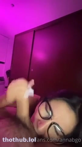 OnlyFans leaked Annabgo blowjob on HDthot