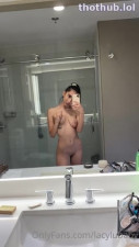 LacyluBaby OnlyFans Lacy - Bath selfie playing with tits Video