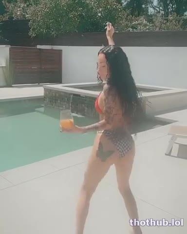 Bhad Bhabie OnlyFans leaked Bhad Bhabie Bikini Dance on HDthot