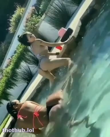 Bhad Bhabie OnlyFans leaked Bhad Bhabie Twerking In Her Pool on HDthot