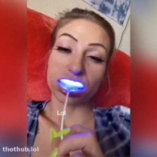 Whitening spit sexy